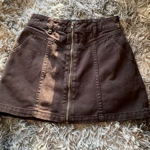 Black Pacsun Jean skirt size 00